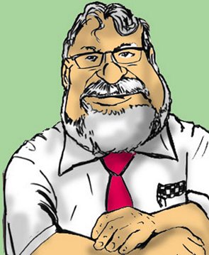 Karikatur Hans-Walter Schmitt
