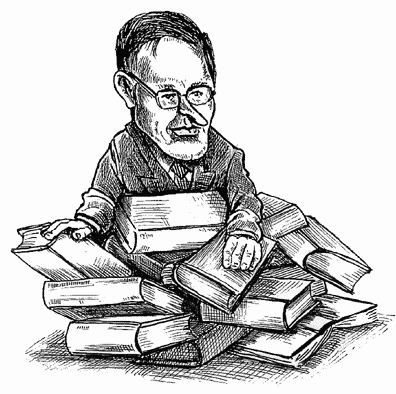 Karikatur Max Euwe