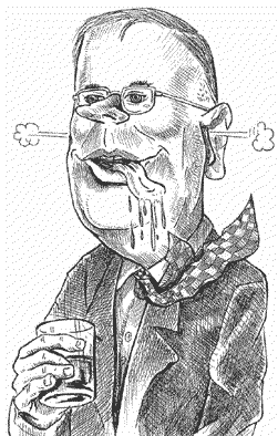 Karikatur Max Euwe
